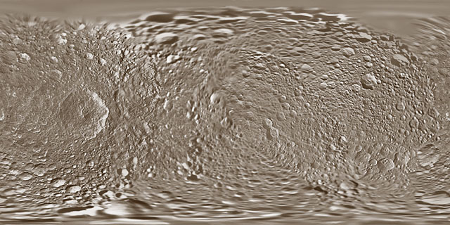Mimas texture map