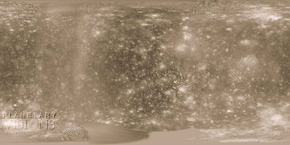 Callisto texture map
