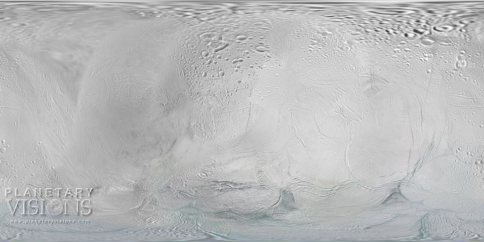 Enceladus texture map