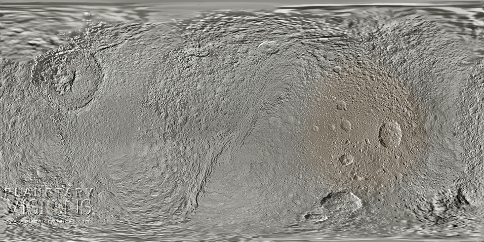 Tethys texture map