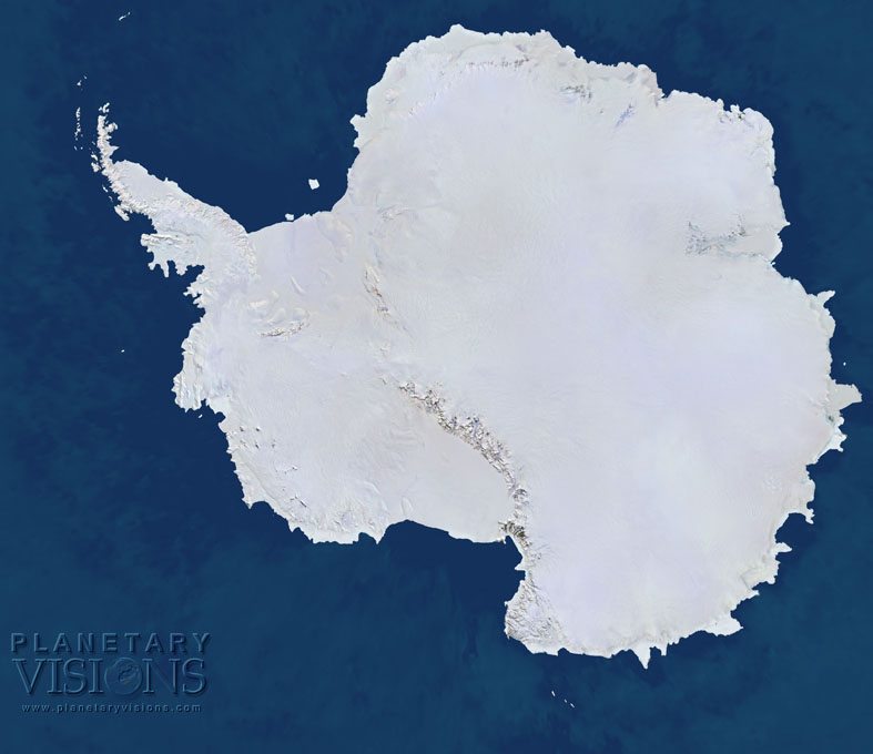 Satellite Imagemap 250m Antarctica
