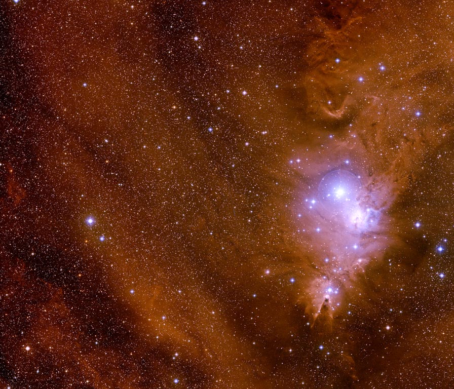 NGC 2264 + Cone Nebula nebula cluster