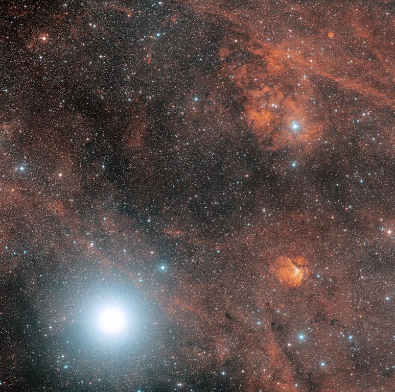 Deneb + SH2-112 + SH2-115 nebula