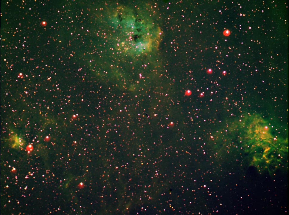 IC 405, Flaming Star Nebula nebula