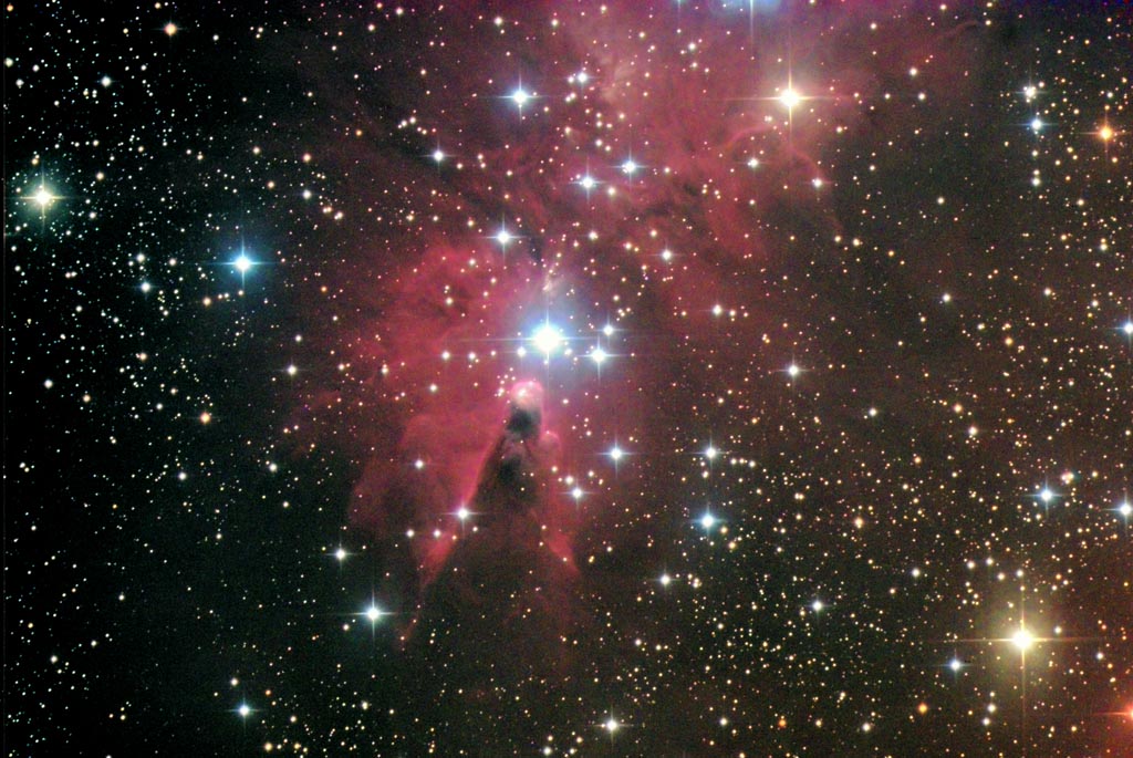 Christmas Tree Cluster + Cone Nebula nebula cluster