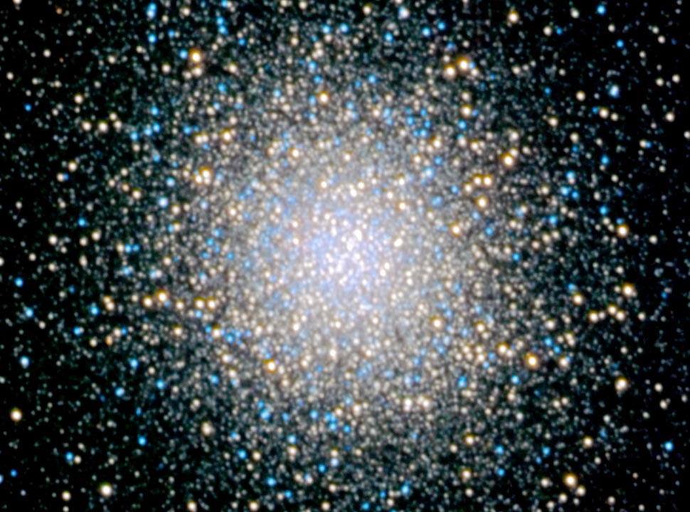 NGC 6205, M13, Great globular cluster in Hercules cluster