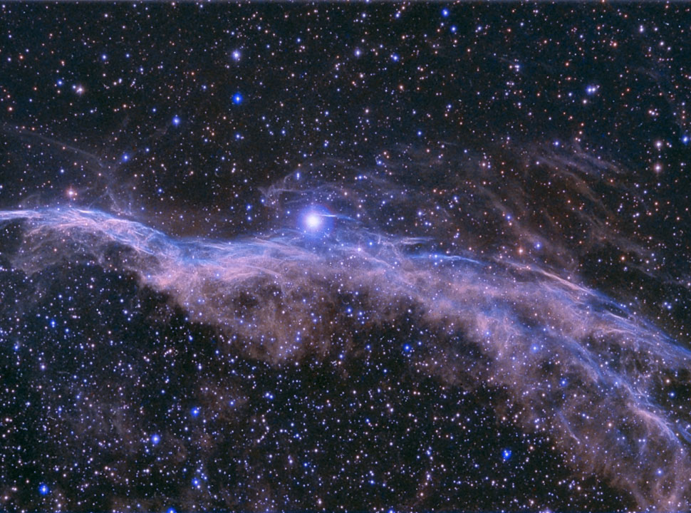 NGC 6960, Veil Nebula supernova