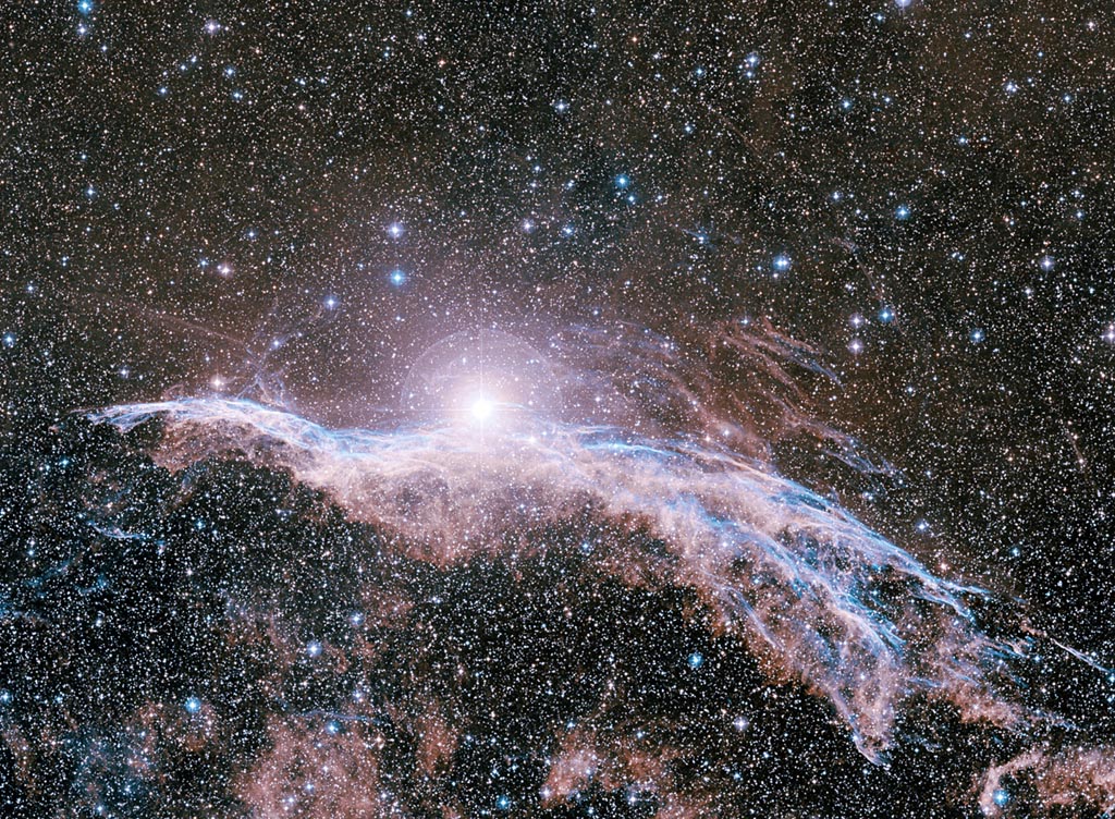 NGC 6960, Filamentary Nebula supernova