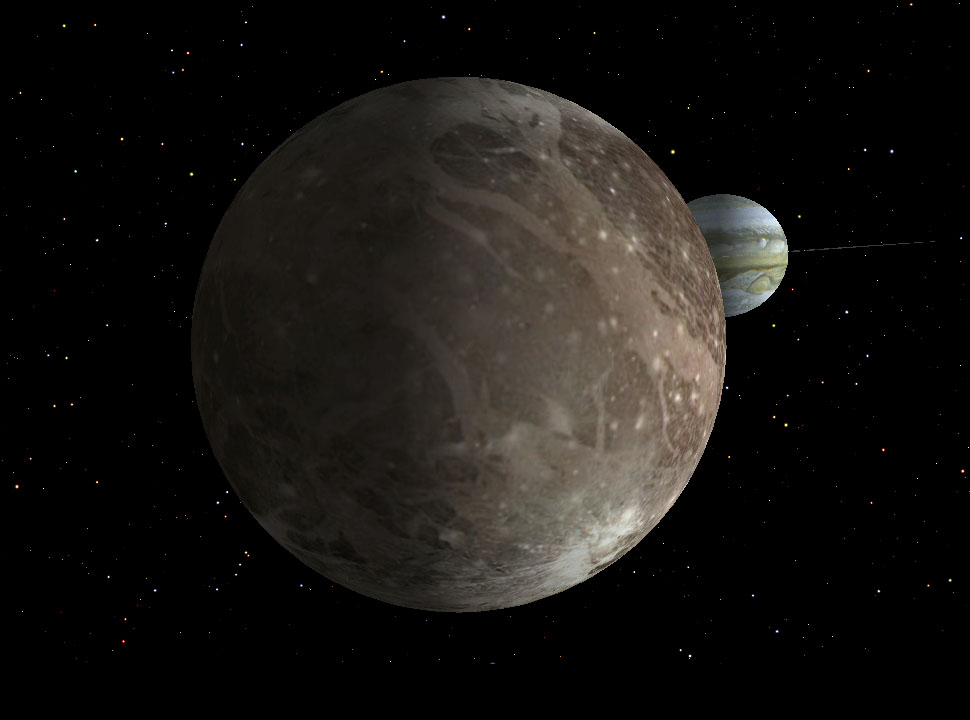 3D Universe at Ganymede