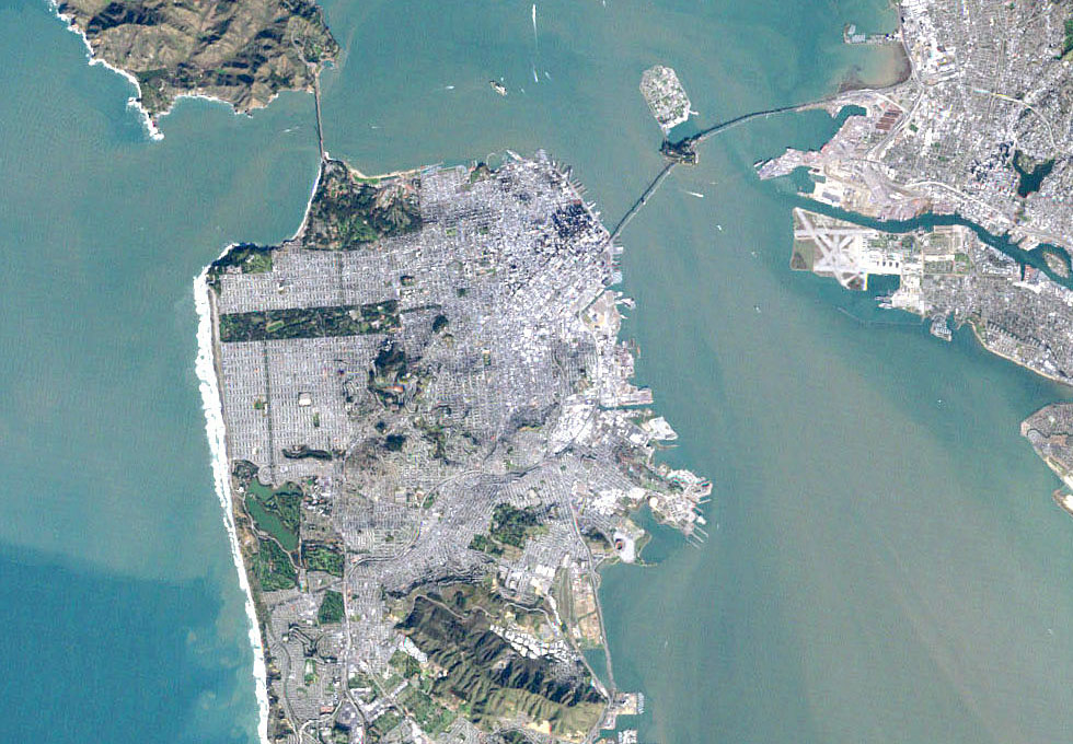 Landsat TM 30m San Francisco