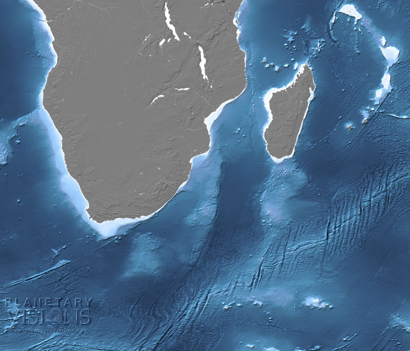 Africa / Madagascar bathymetry