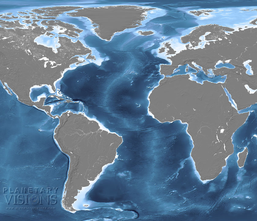 Mid-Atlantic Ridge bathymetry