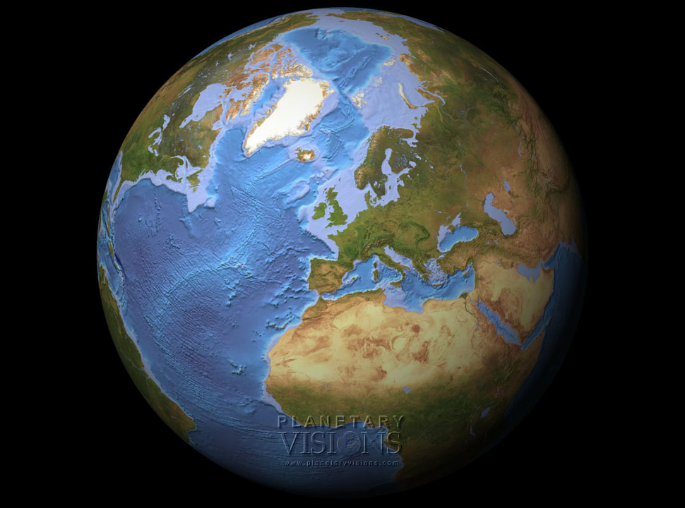 Ocean bathymetry satellite earth bathymetry