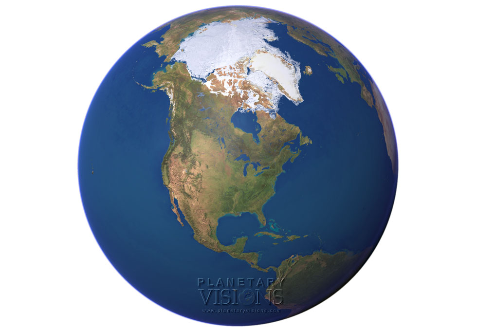 Cloud-free globe satellite satellite earth earth