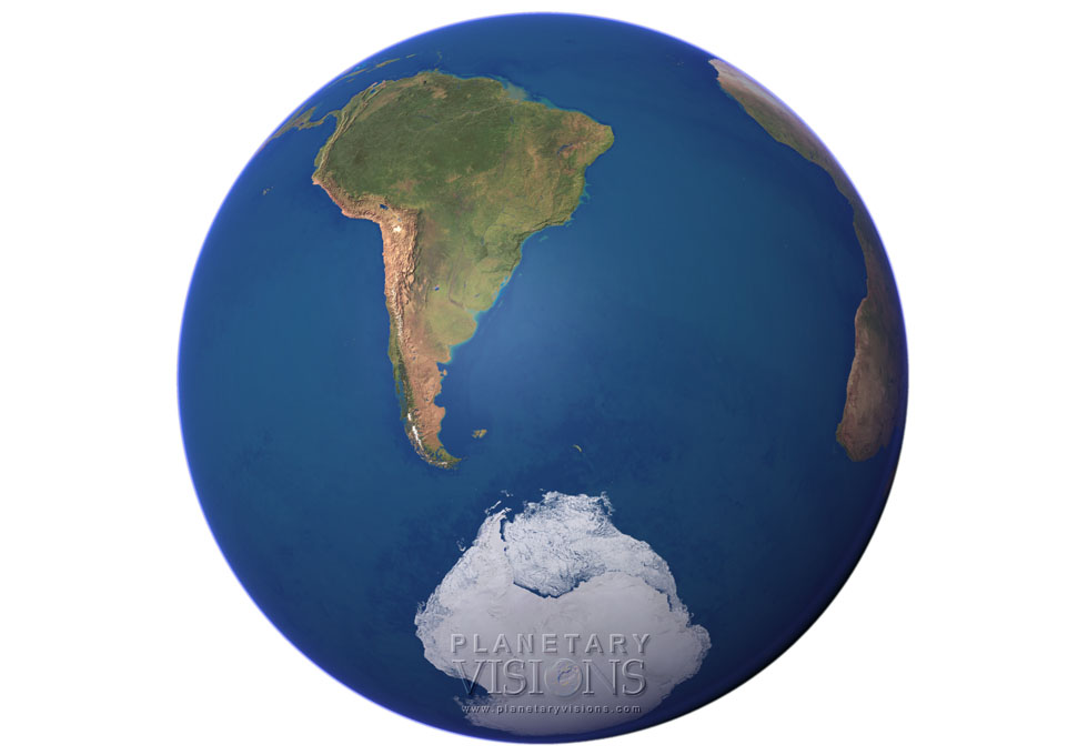 Cloud-free globe satellite satellite earth earth
