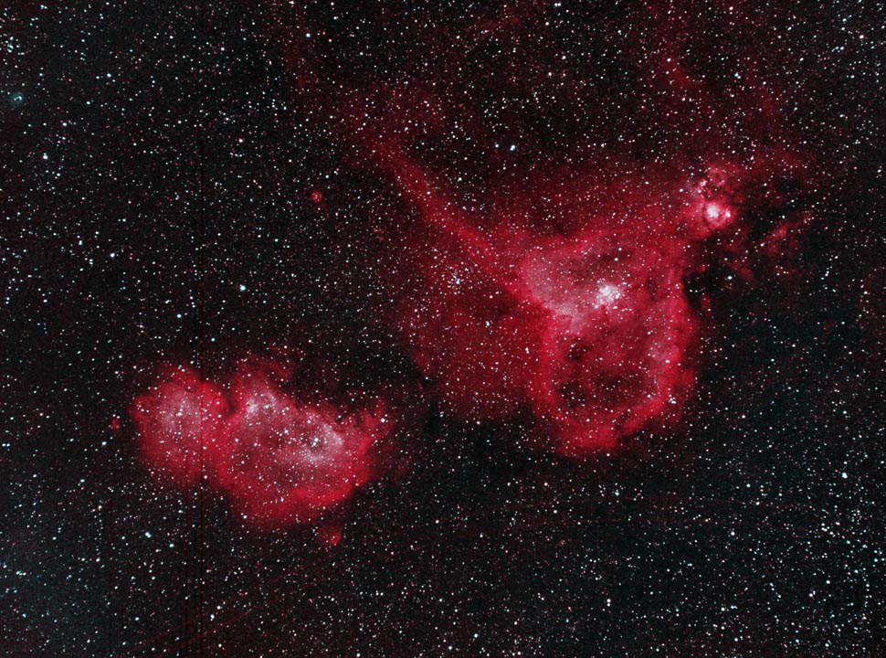 IC 1805 nebula
