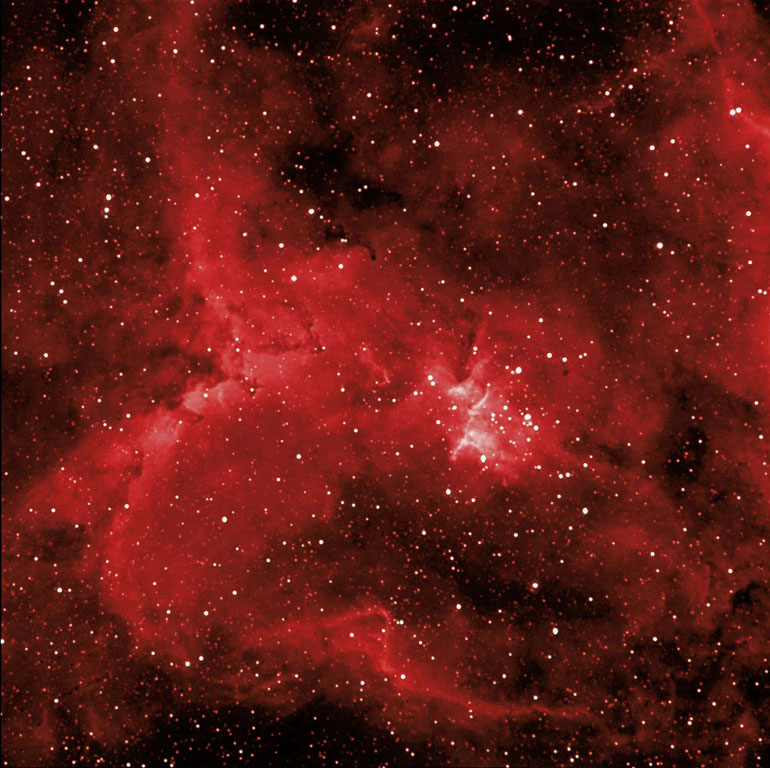 IC 1805 nebula