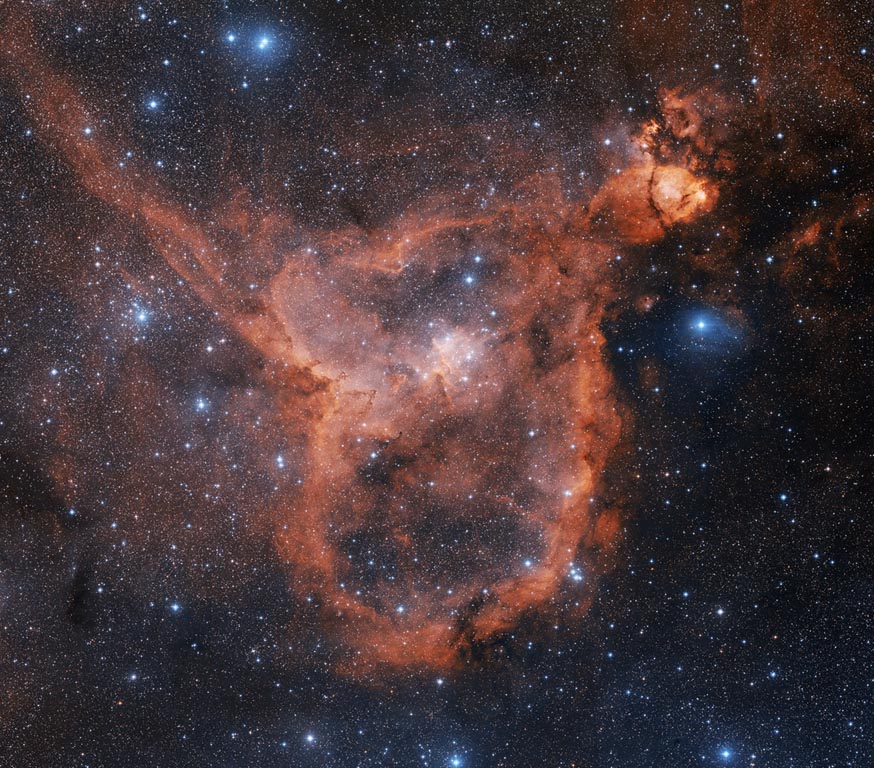 IC 1805 nebula