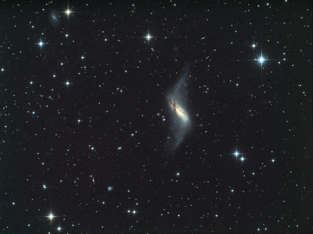 NGC 660 galaxy