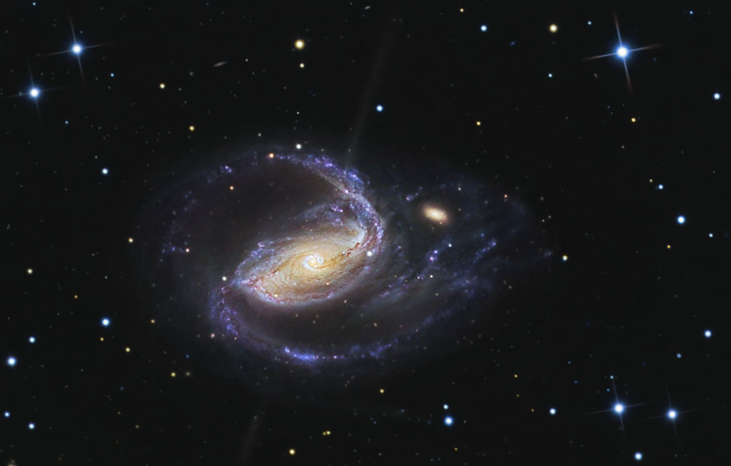 NGC 1097 galaxy