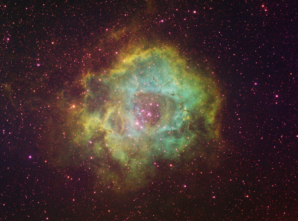 Rosette Nebula nebula cluster