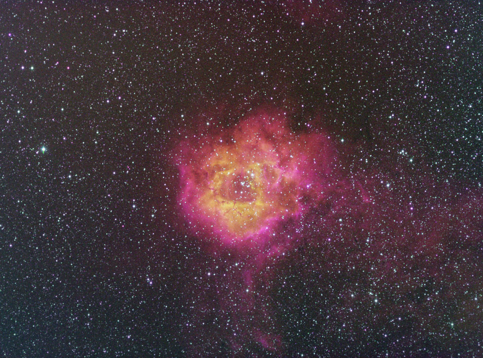 Rosette Nebula nebula cluster