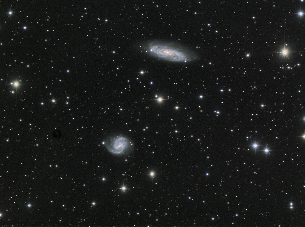 NGC 3511 + NGC 3513 galaxy