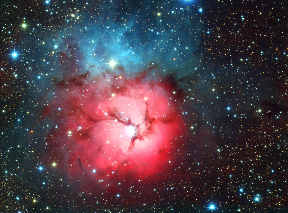 NGC 6514, M20, Trifid Nebula nebula