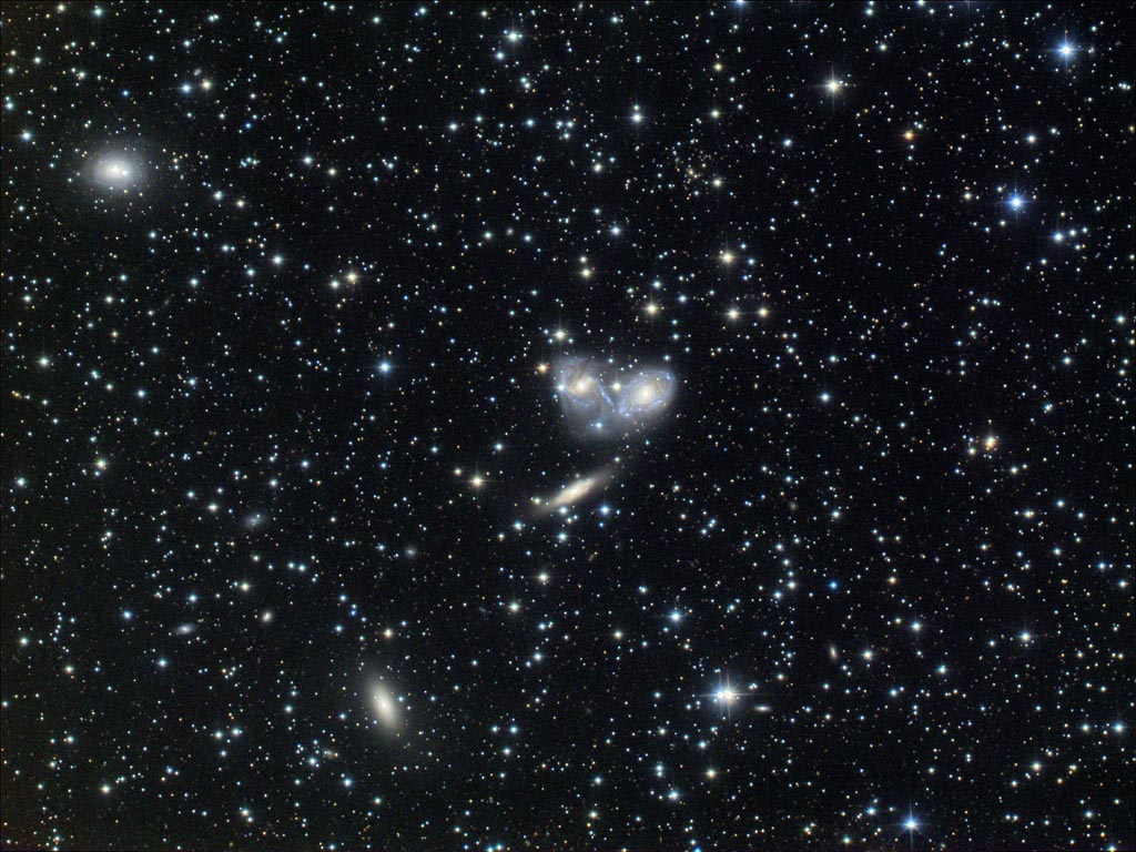 NGC 6769 + NGC 6770 + NGC 6771 + IC 4842 + IC 4845 galaxy