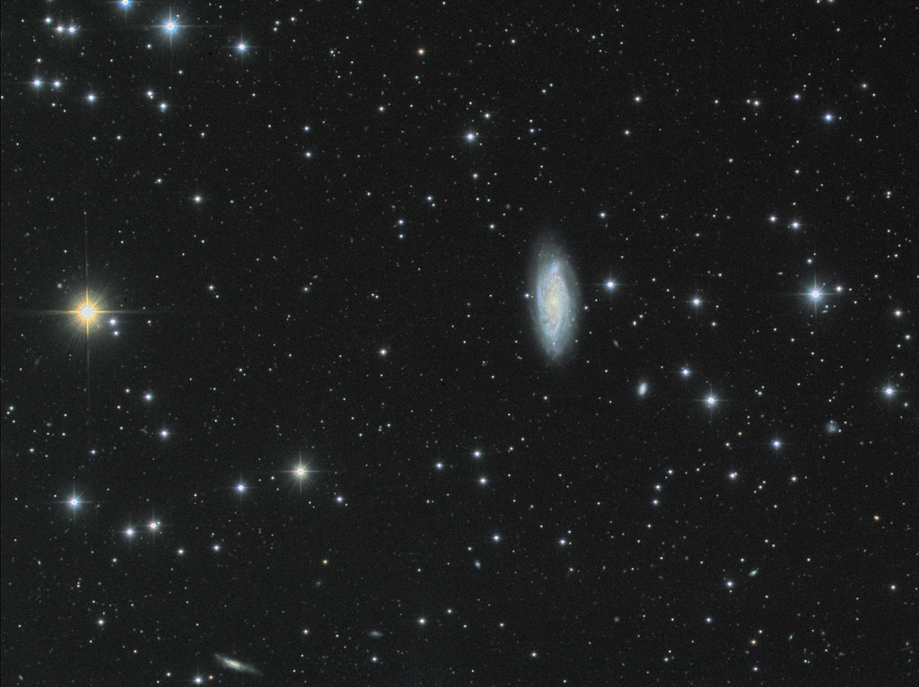 NGC 7314 + NGC 7313 galaxy