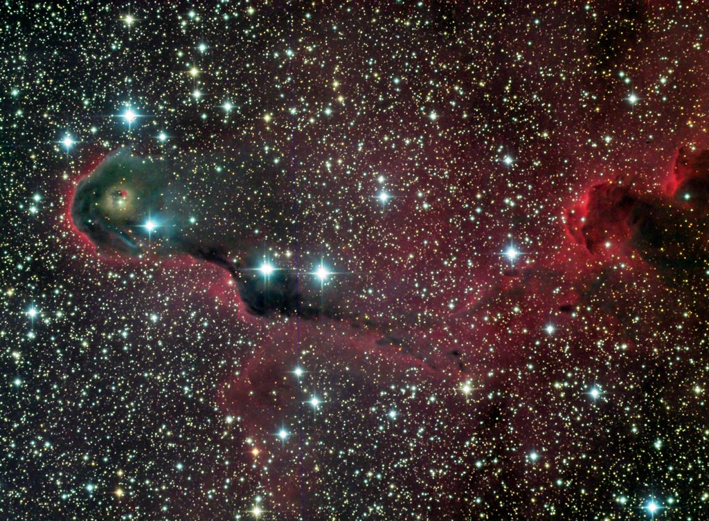 VDB 142 within IC 1396 nebula