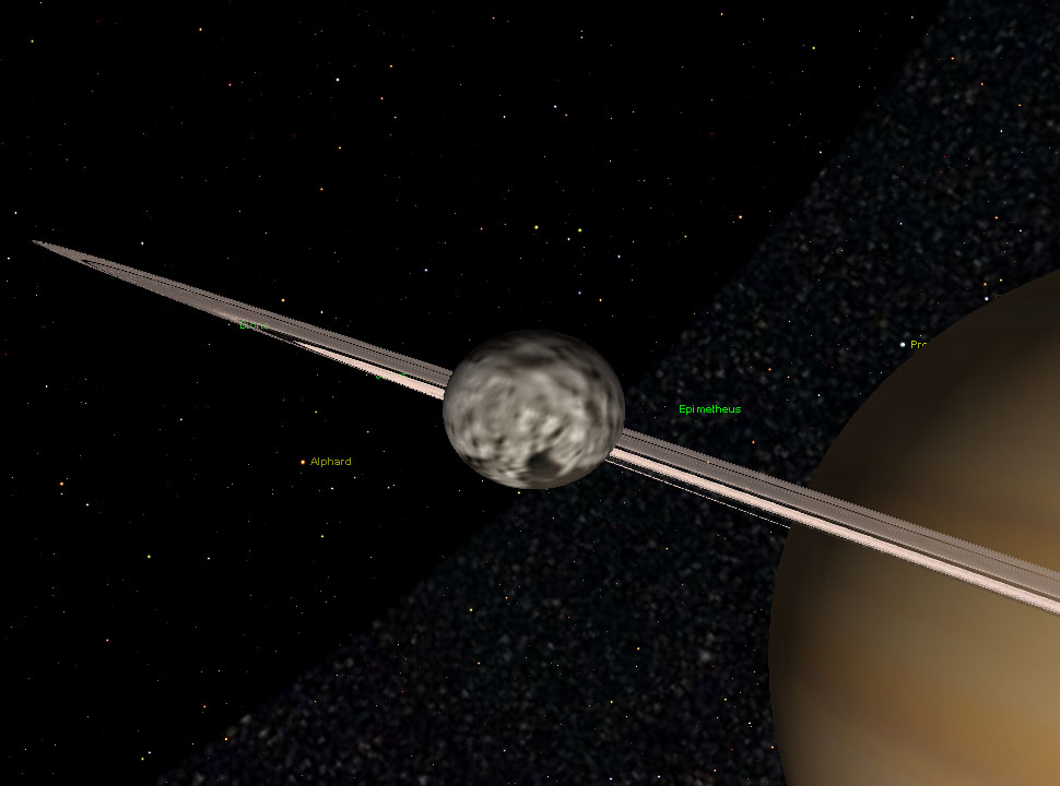 3D Universe at Epimetheus