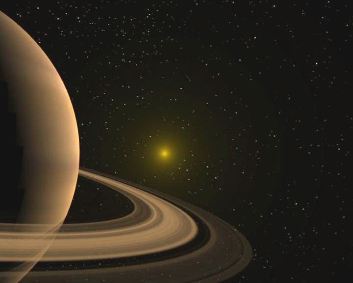 Cosmic Zoom at Saturn