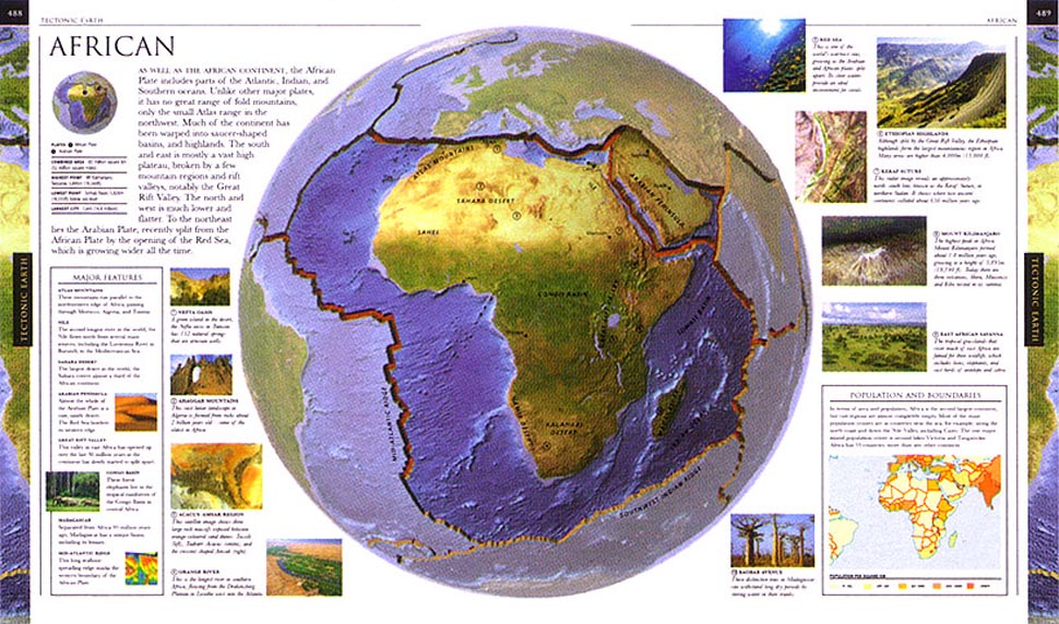 Earth - Africa spread