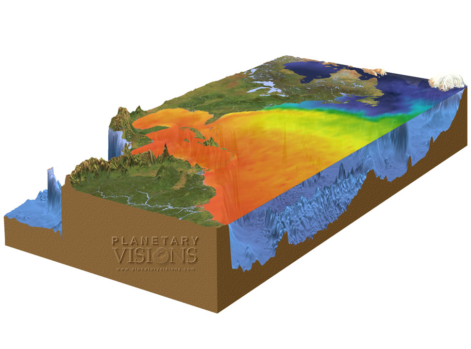 Ocean bathymetry