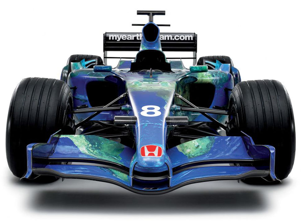 Honda RA107 front view (Rubens Barrichello)