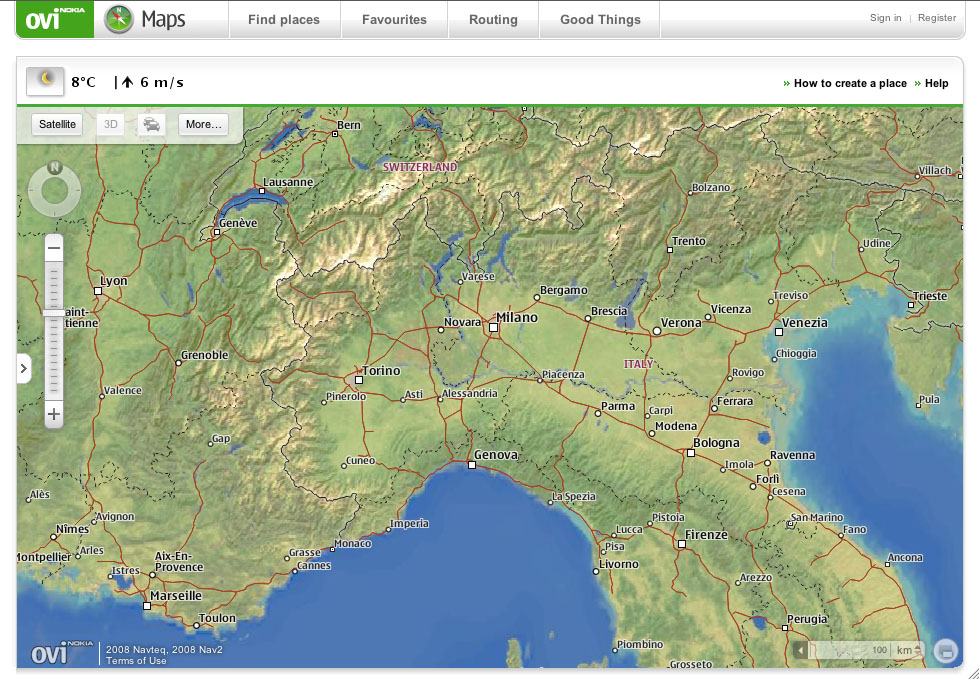 Ovi Maps