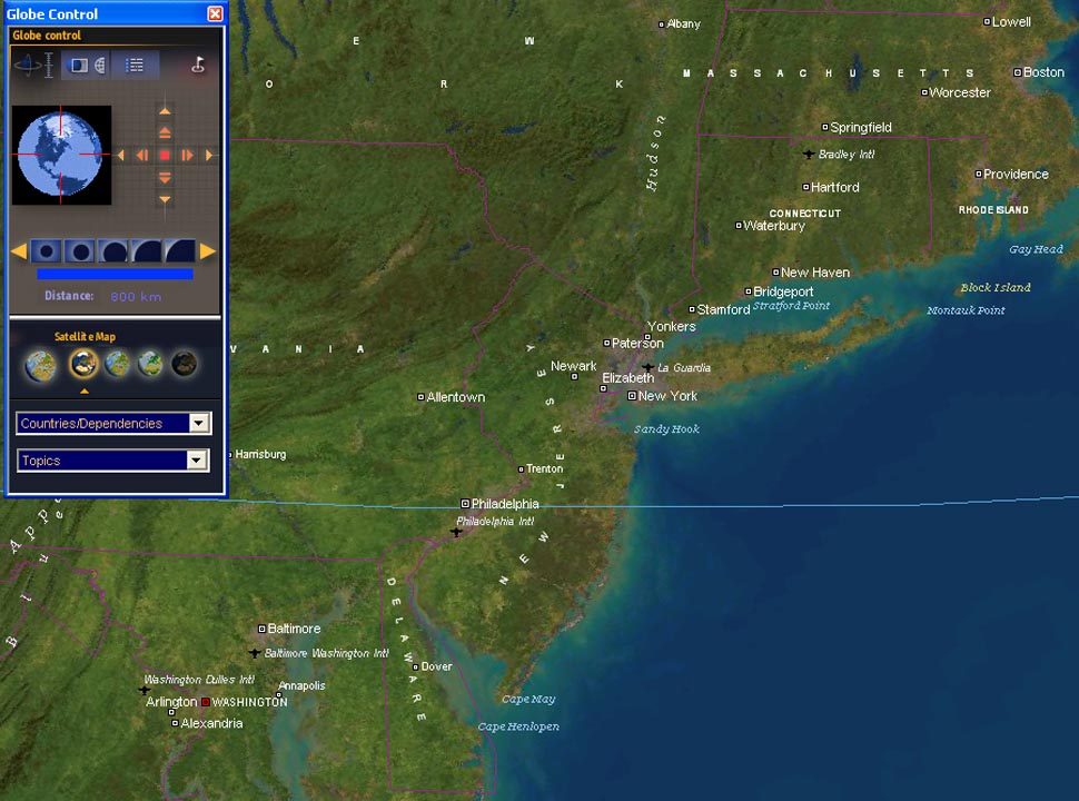 3D World Atlas screenshot
